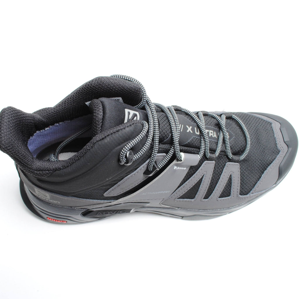 Black / Magnet / Pearl Blue Mid Wide GTX Hiking Shoes L120749