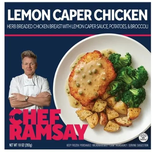 Chicken Scallopini, Frozen Meals, 9.5oz, Pack of 10 X674380