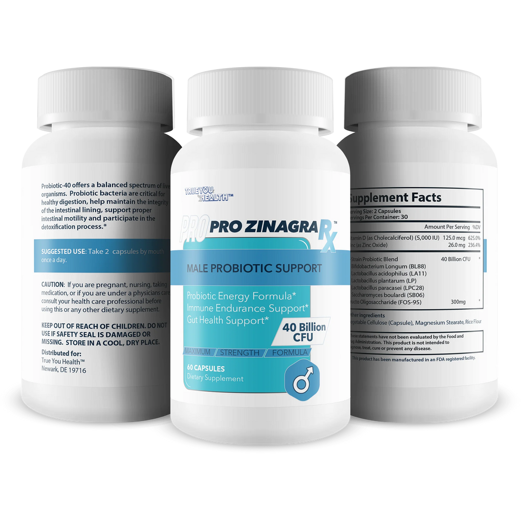 Male Probiotic Support with 40 Billion CFU W102698