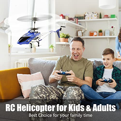 Blue 3.5 Channel Mini RC Helicopter M7215