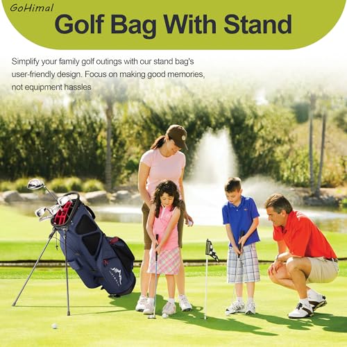 14 Way Golf Stand Bag with 10 Pockets W256261