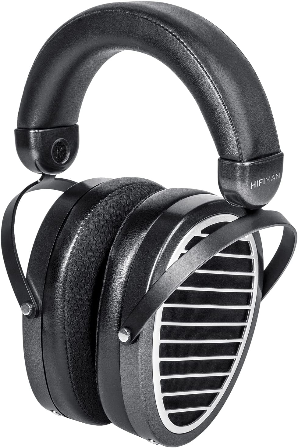 Full-Size Over-Ear Open-Back Planar Magnetic Headphones with Adjustable Headband, Detachable Cable-Black W1606