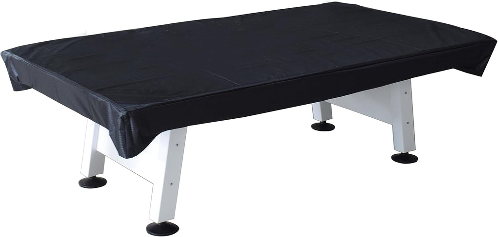 White 8-ft Outdoor Pool Table with Aluminum Frame and Waterproof Felt N429068