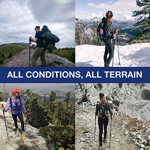 Carbon Fiber Trekking Poles - One Pair (2 Poles) J38563