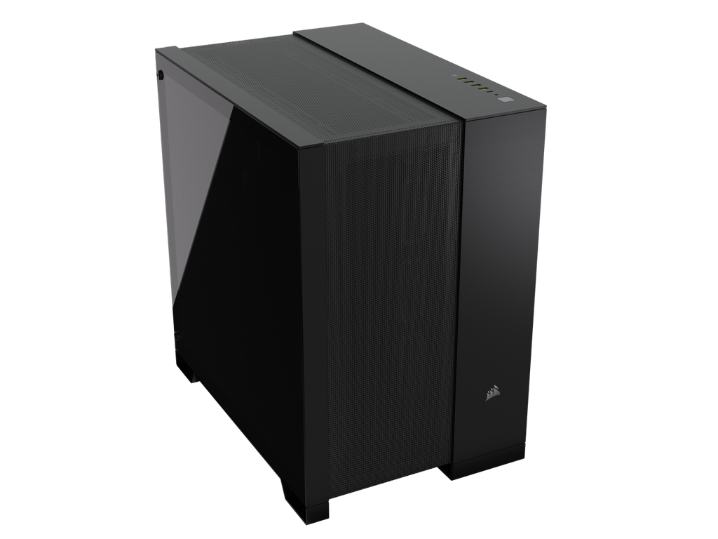 Black Super Mid-Tower Tempered Glass Airflow Case Q33087