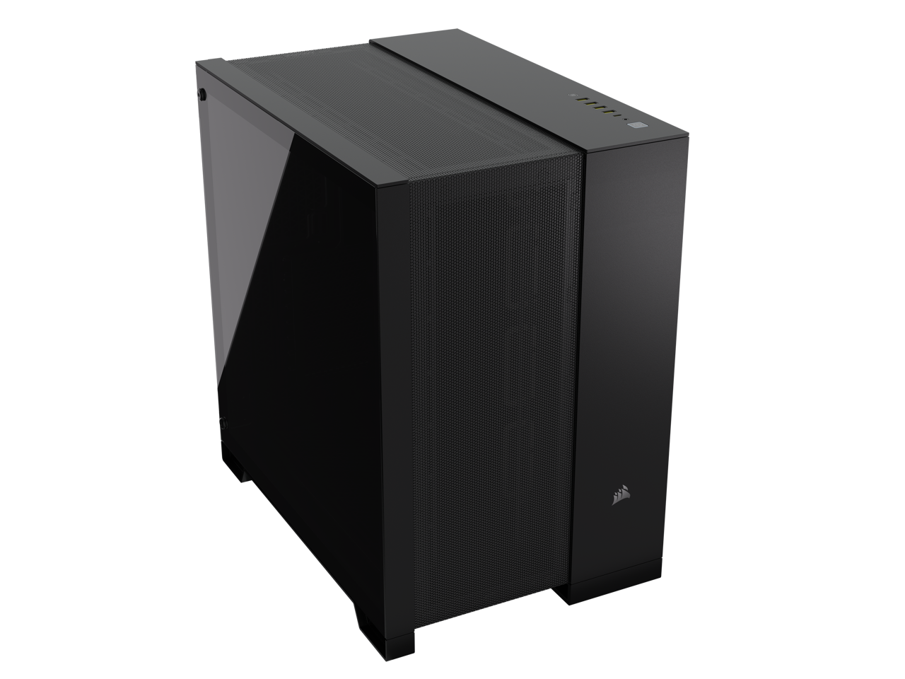 Black Super Mid-Tower Tempered Glass Airflow Case Q33087
