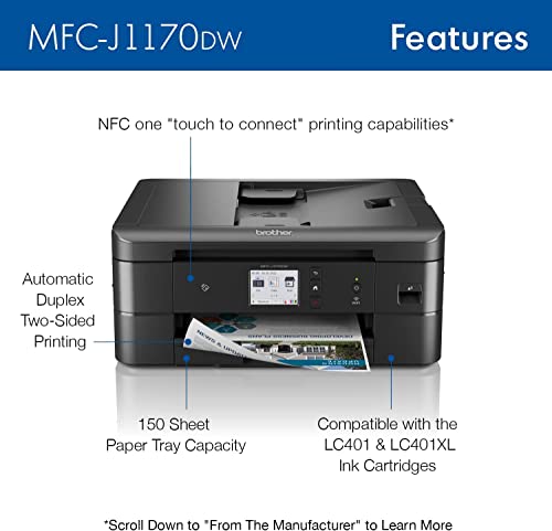 Wireless Color Inkjet All-in-One Printer with Duplex I48728