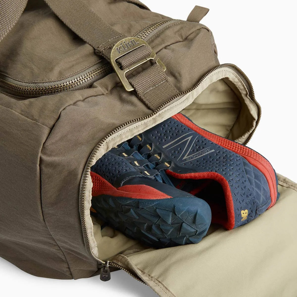 Dark Khaki 45L Duffel Y411