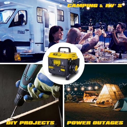 1,200W Gas Powered Portable Generator N965555