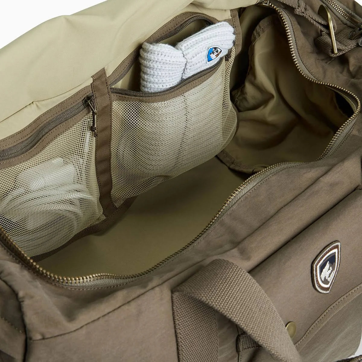 Dark Khaki 45L Duffel Y411
