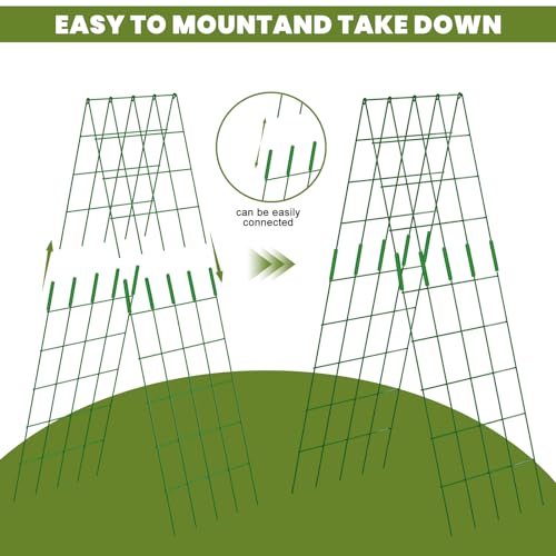 A-Frame Garden Trellis for Climbing Plants K775