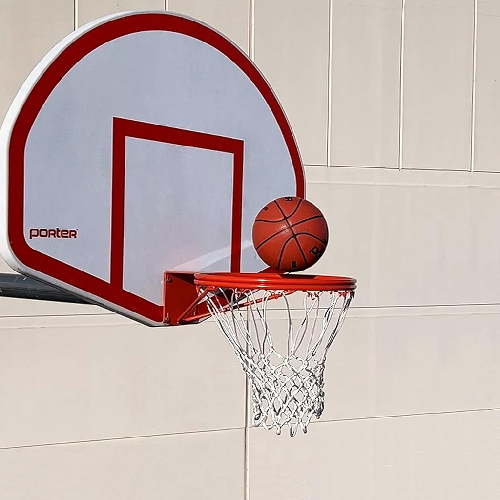 Indoor Basketball Hoop, Front Mount, Wall Mount with Basketball Net S327844