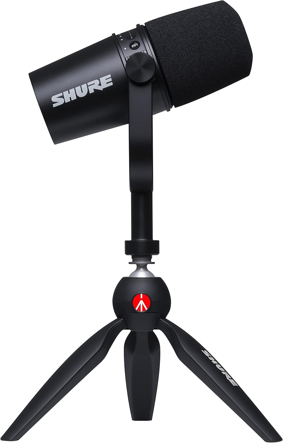 Black USB/XLR Dynamic Microphone with Tripod C163242