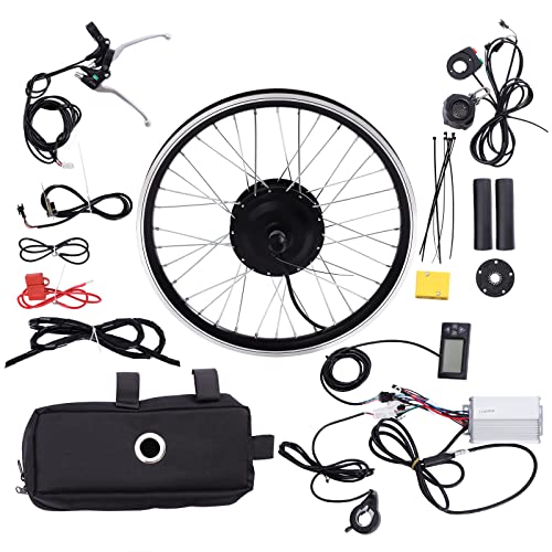 20Inch 36V 350W 5-Speed Front Wheel Electric Bike Conversion Kit with LCD Display V3033