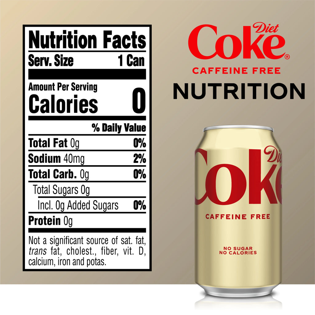 Caffeine Free Soda Pop, 12 fl oz, 24 Pack Cans T659499