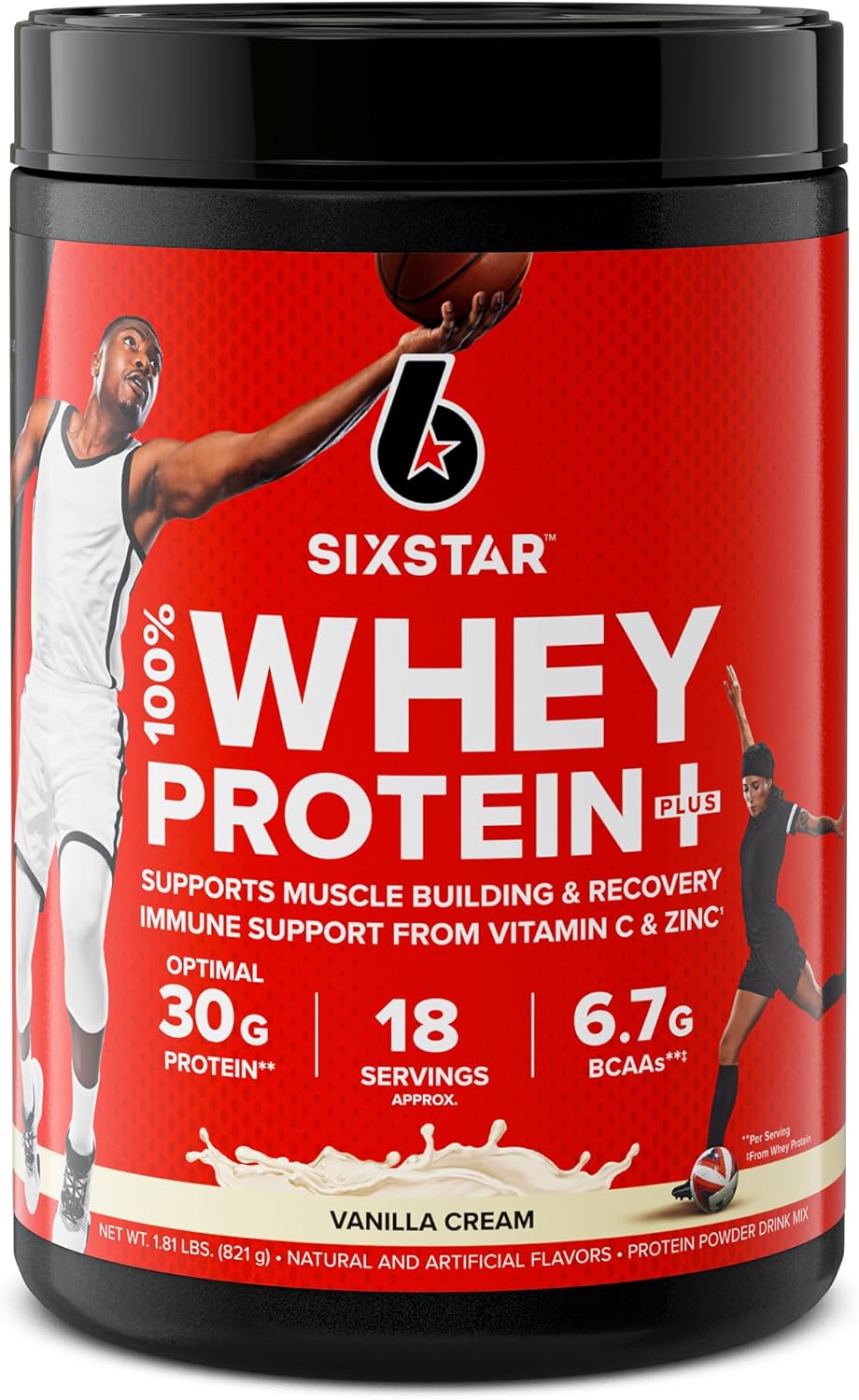100% Whey Protein Plus Triple Chocolate 1.8lbs I3018