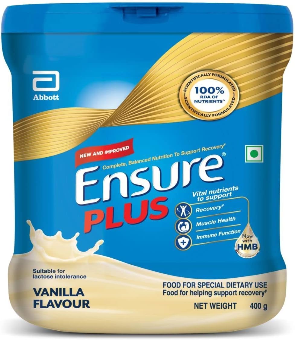 Vanilla Ensure Plus Powder 400g O939548