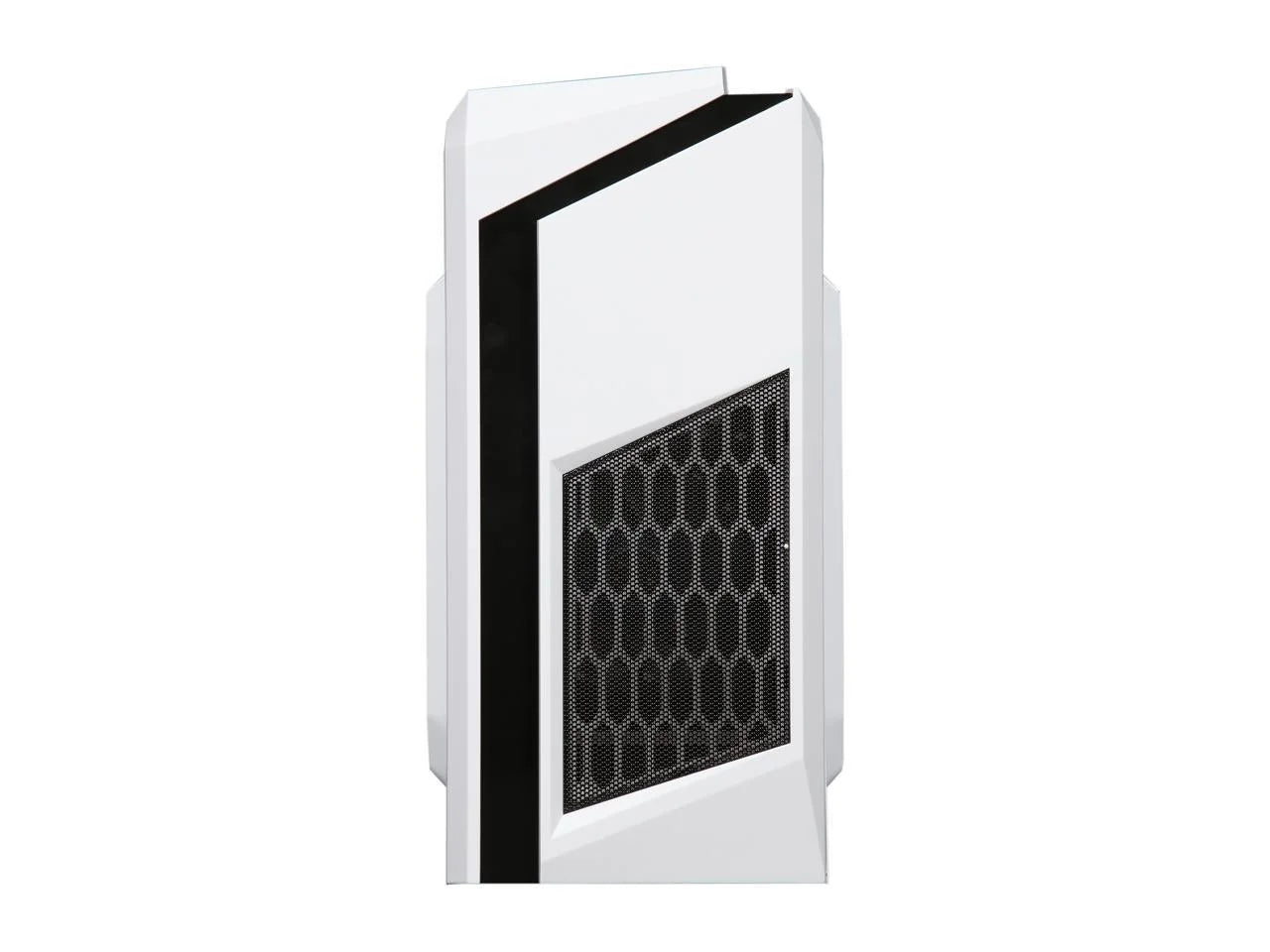 White SPCC Micro ATX Mini Tower Computer Case L707