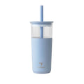 20 oz Vacuum Insulated Glass Tumbler with Lid & Straw K172