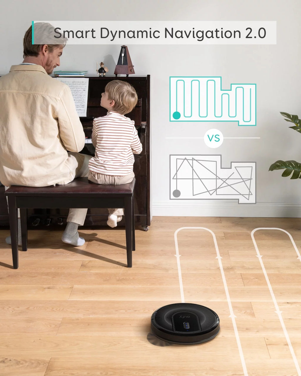Pre-Owned Robot Vacuum with 2000Pa Suction A5623
