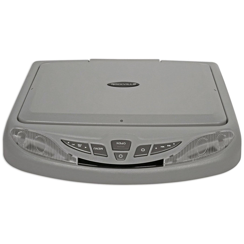 12x22 Grey Flip Down Car Monitor Dvd Usb Sd Player B20666