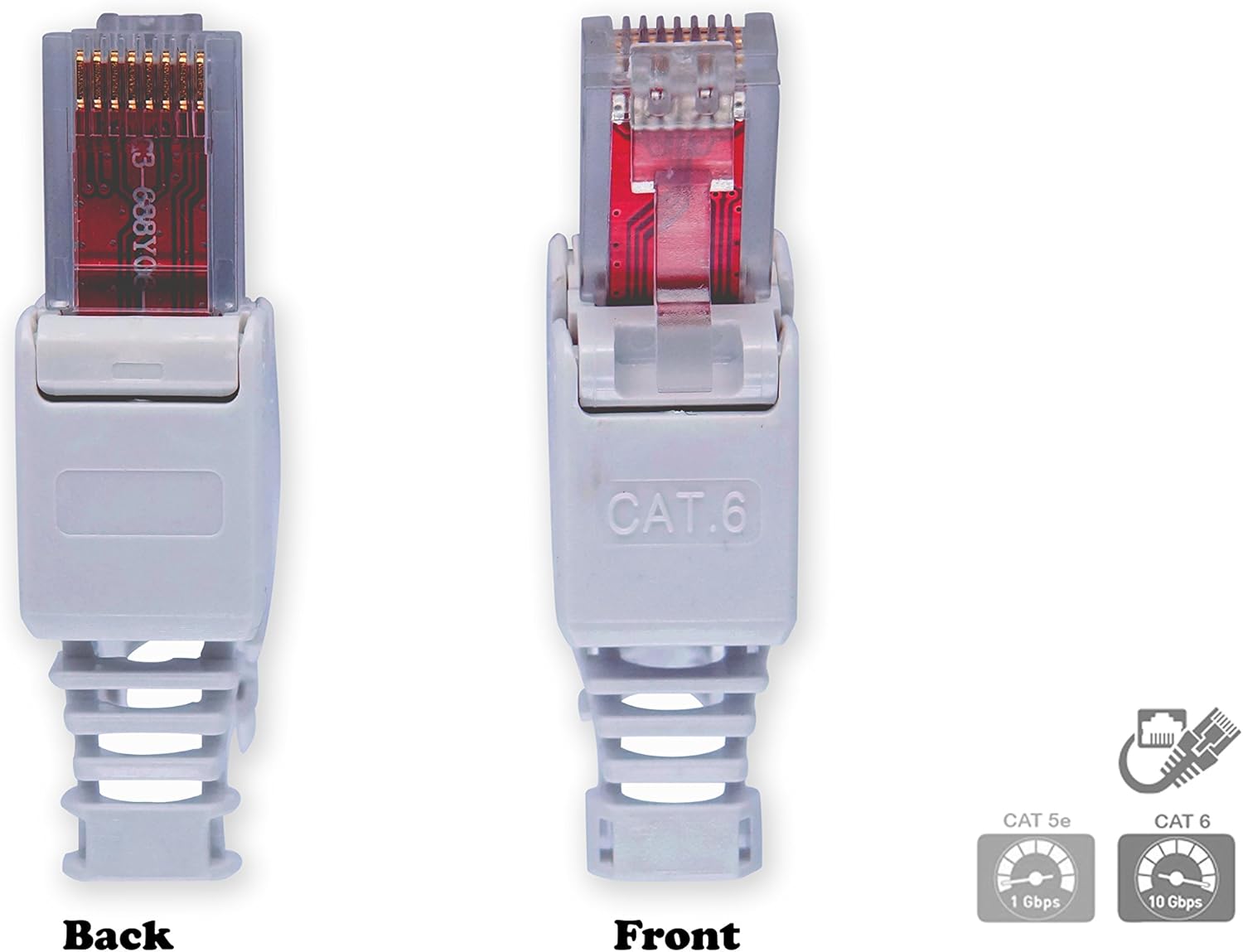 CAT6 Tool-Less Modular Connectors Plugs H663