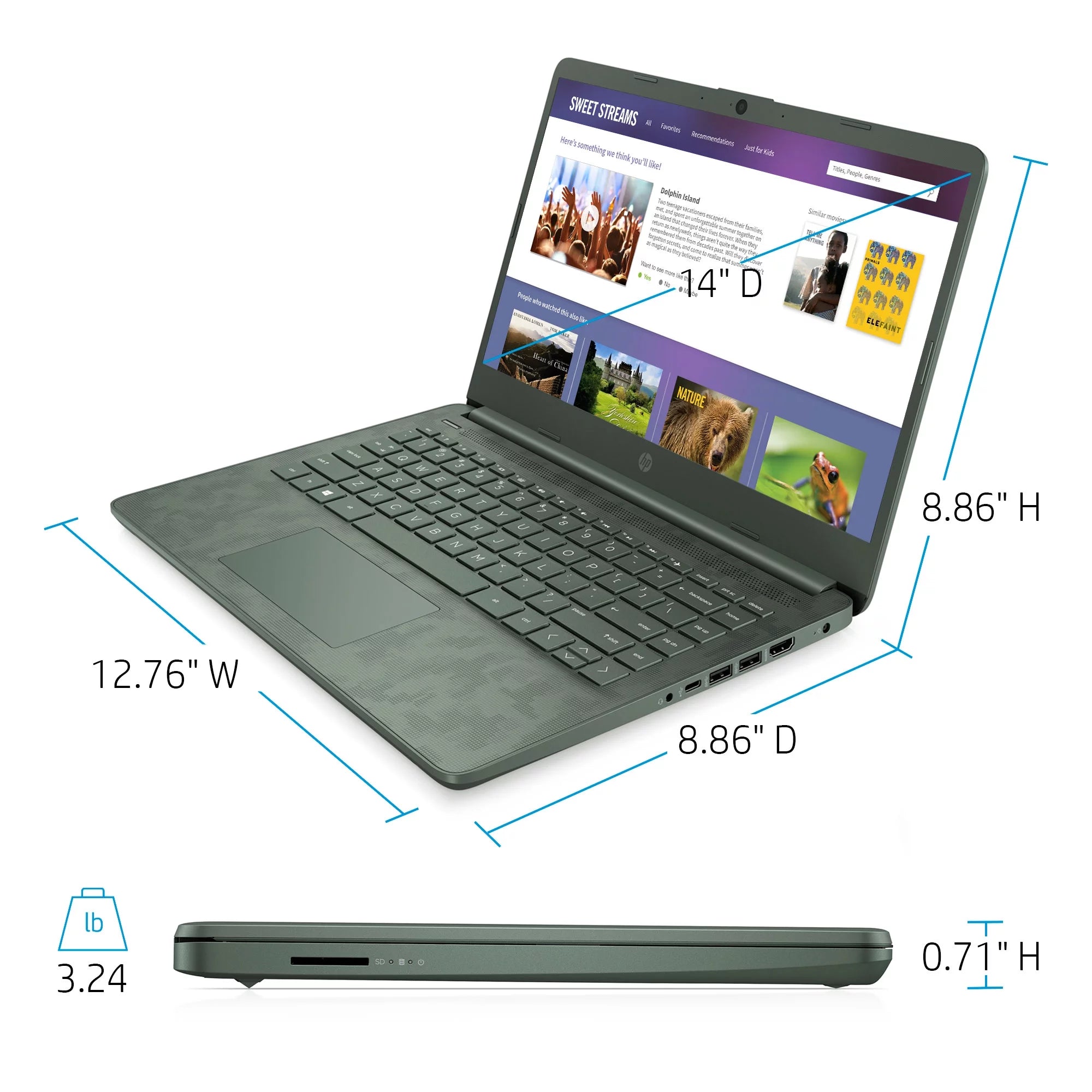 14" i3 8GB 256GB Laptop U546337