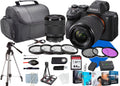 Mirrorless Camera with 28-70mm Lens + 64 GIG Memory Card + Tripod + Photo Software Bundle B74084