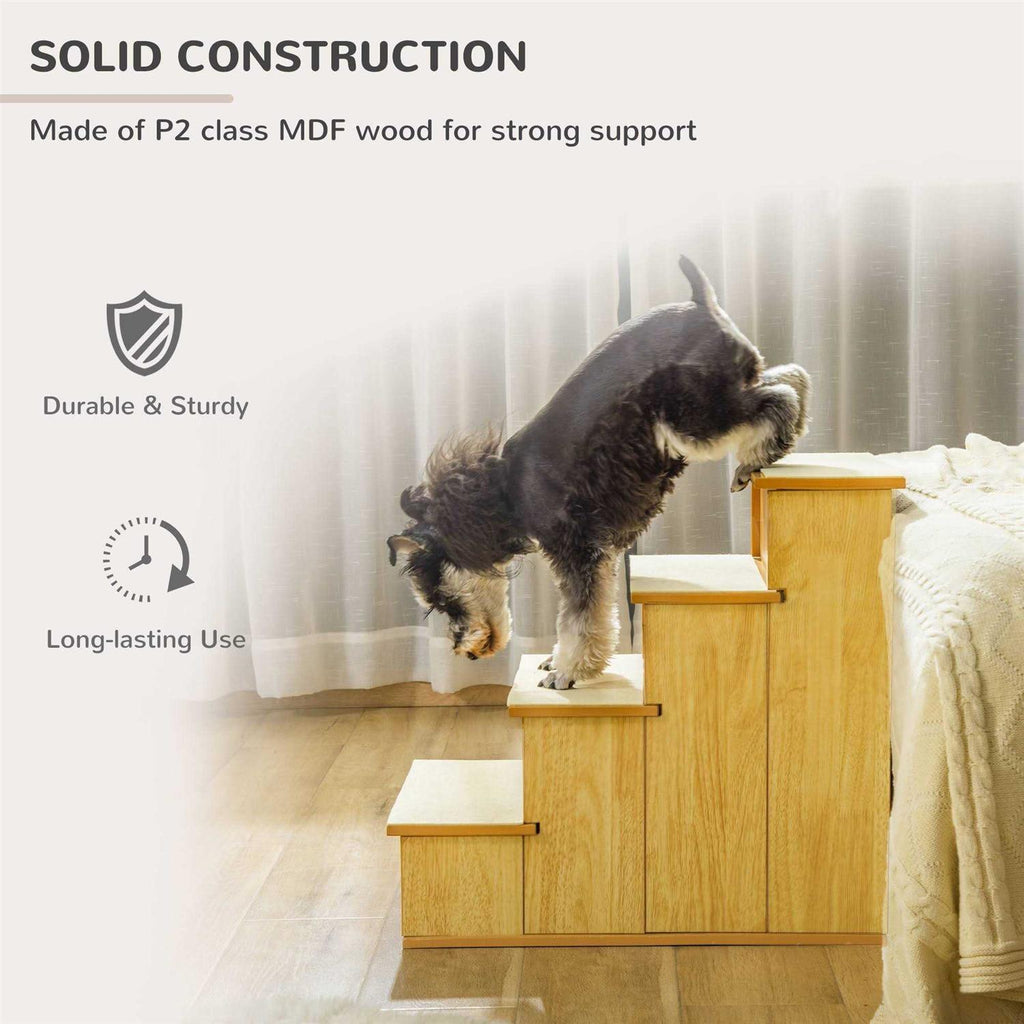 Pet Stairs with Cushioned Removable Covering R54252