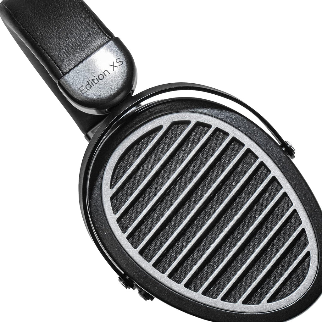 Full-Size Over-Ear Open-Back Planar Magnetic Headphones with Adjustable Headband, Detachable Cable-Black W1606