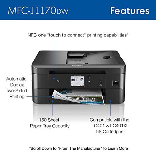 Wireless Color Inkjet All-in-One Printer with Duplex I48728