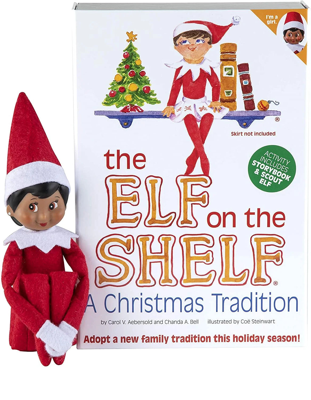 Brown-Eyed Girl Scout Elf Plush Toy K399