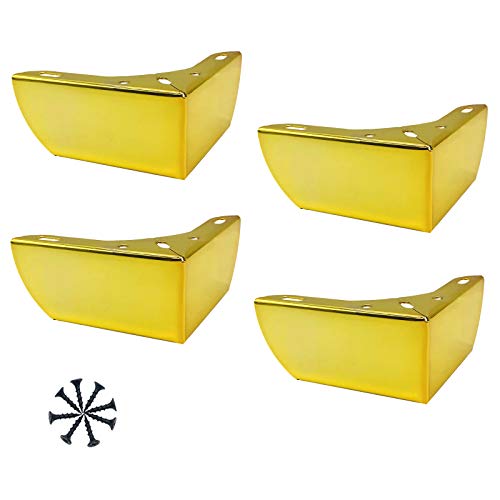 Set of 4 Metal Furniture Sofa Legs Q24664