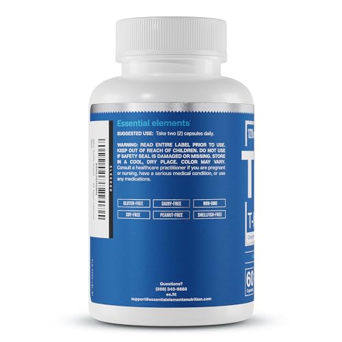 Male Health Supplement with Shoden Ashwagandha, Shilajit, DIM, 60 Caps X57799