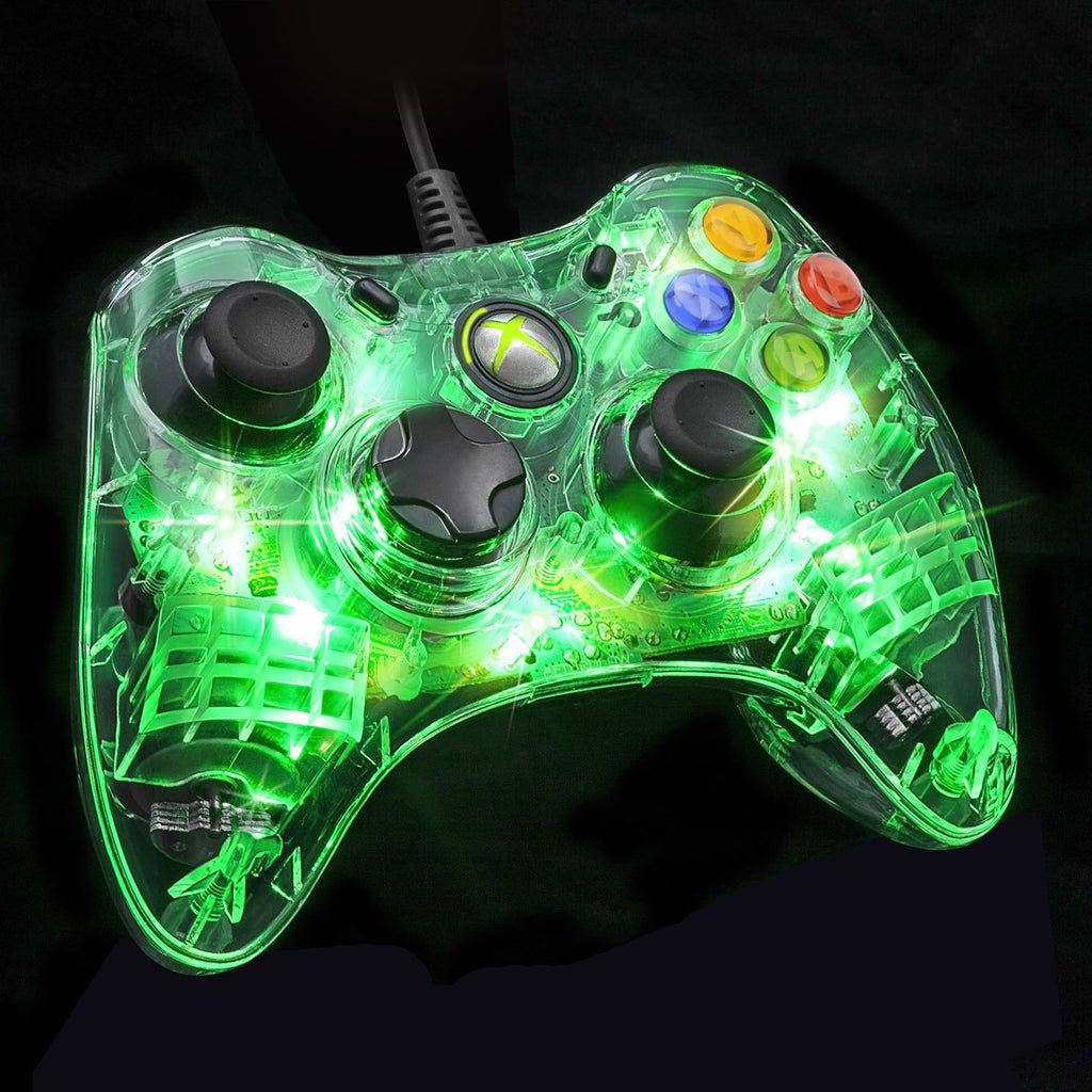 Green Wired Controller for Xbox 360 K3352
