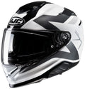 Gray/White Motorcycle Helmet M249