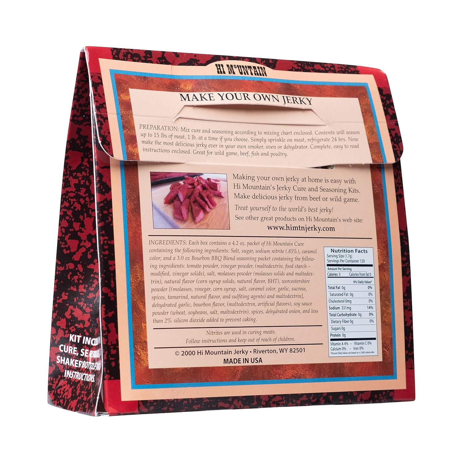 BOURBON BBQ BLEND Jerky Seasoning and Cure Kit Q3703