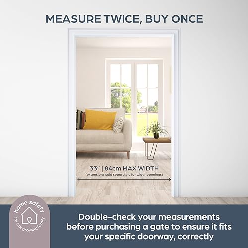 29.5" - 40" Adjustable Baby Gate Z87557