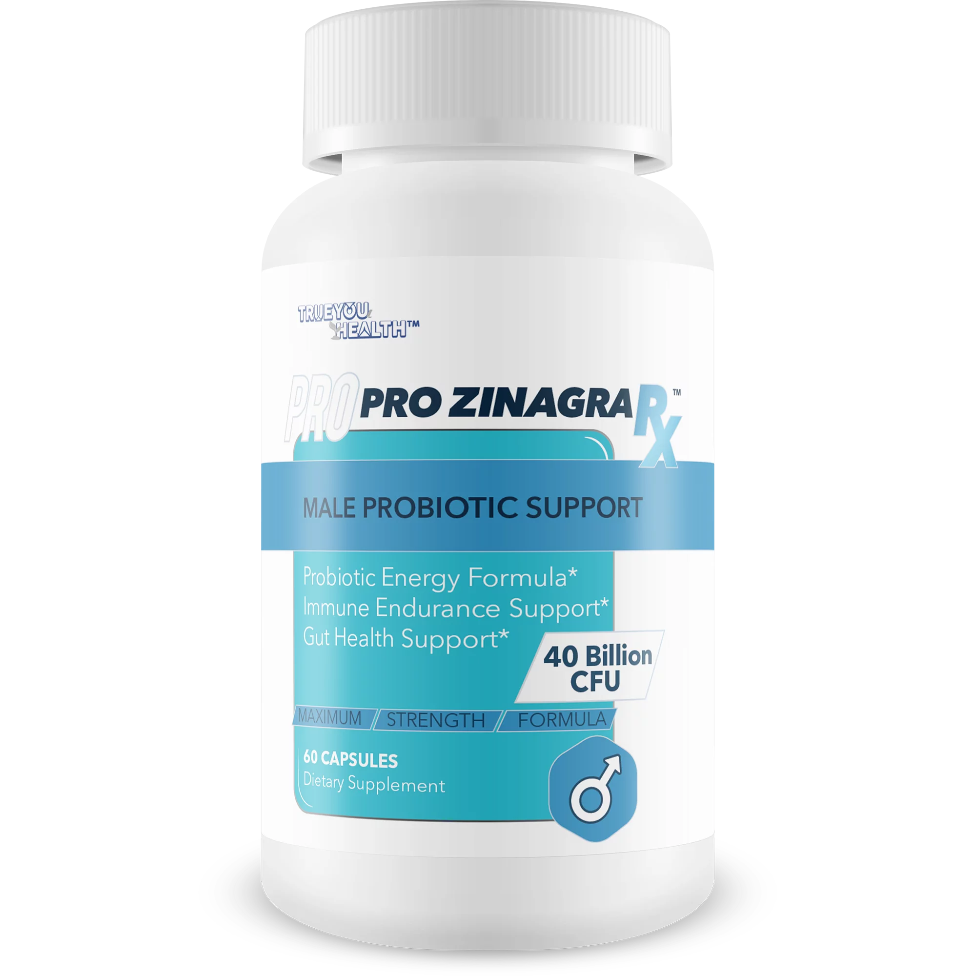 Male Probiotic Support with 40 Billion CFU W102698
