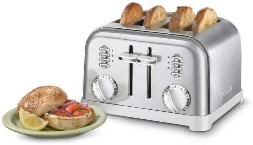 White 4-Slice Toaster R997