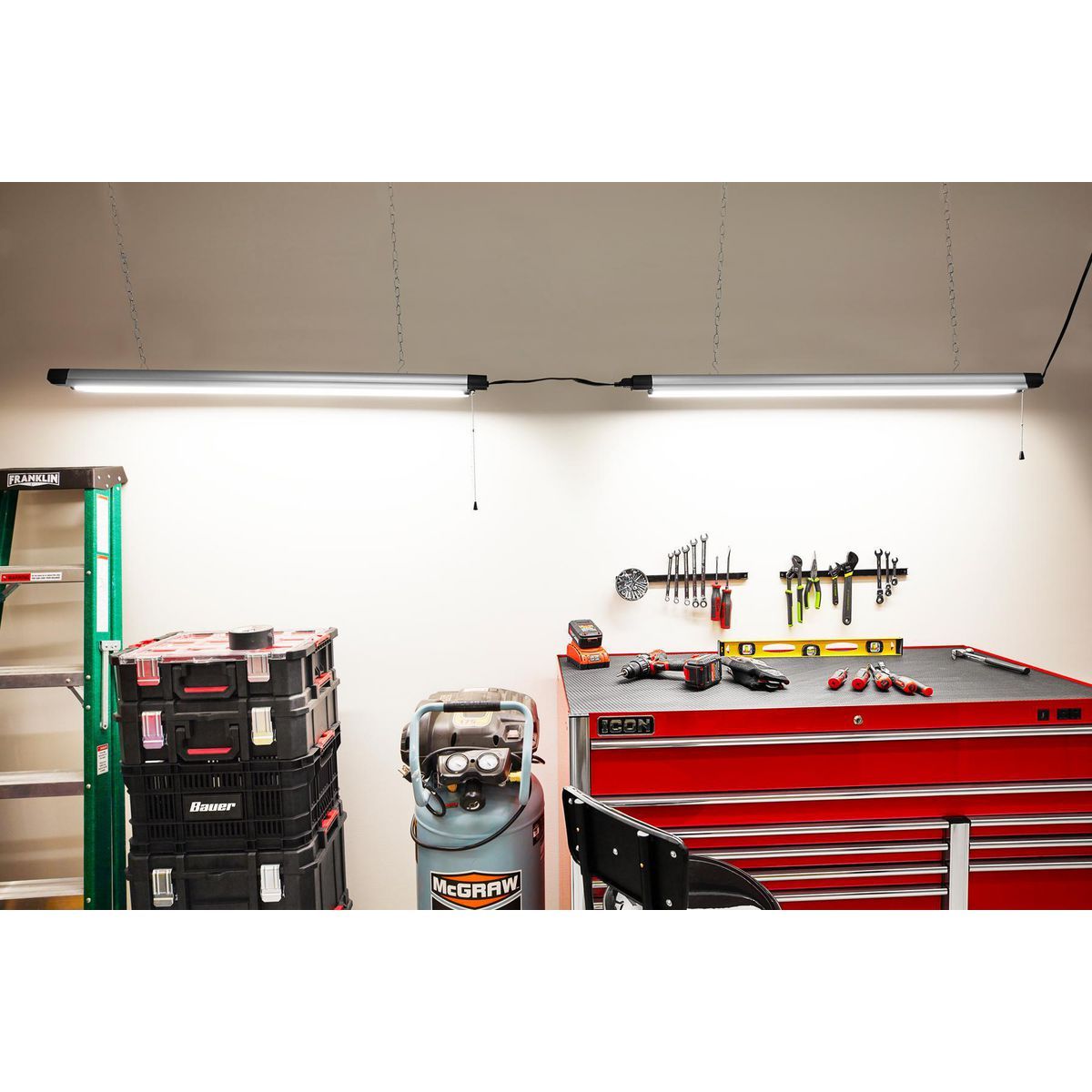 4 ft. Linkable LED Hanging Shop Light H564860
