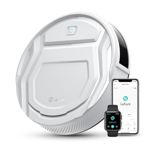 Robot Vacuum Cleaner with Strong Suction, 120 Mins Runtime, Slim, Self-Charging, Wi-Fi/App/Alexa Control J555568