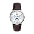 Chronograph Watch with Stainless Steel Bracelet or Genuine Leather Band Z478