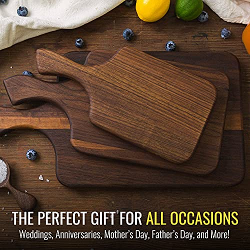 Dark Walnut Wood Cutting Board, 16 x 8 W597728