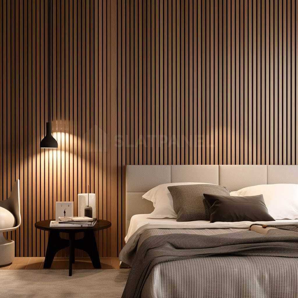 Oak Acoustic Slat Wood Wall Panels X598