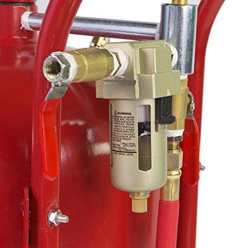 Red 10 Gallon Air Sand Blaster Y103595