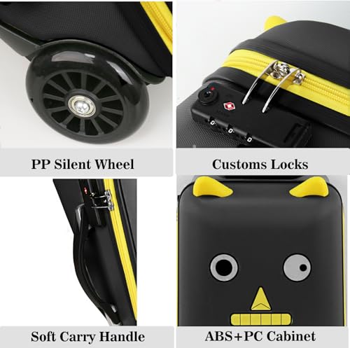 20'' Hardside Carry on Rolling Travel Luggage with Spinner Wheels P16430