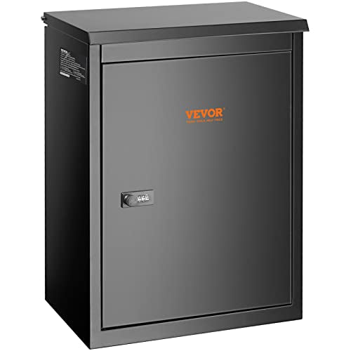 Extra Large Galvanized Steel Lockable Parcel Drop Box L52537