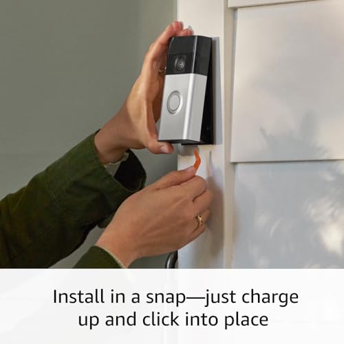 Satin Nickel Battery Doorbell B911670