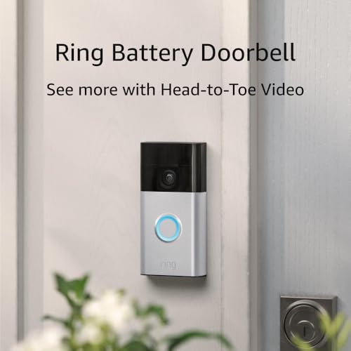 Satin Nickel Battery Doorbell B911670